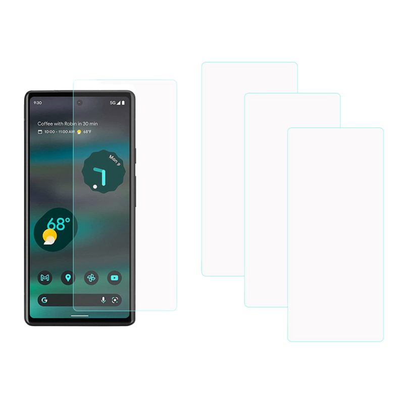 3 Stk Beskyttelsesglas / Skærmbeskyttelse / Glas til Google Pixel 7a