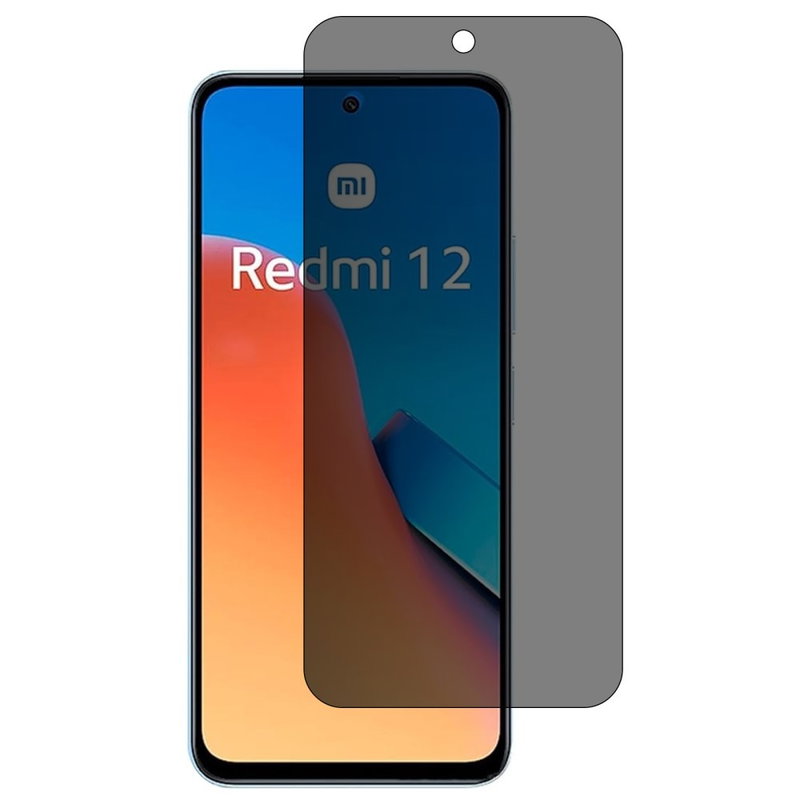 Beskyttelsesglas / Skærmbeskyttelse / Privacy Glas til Xiaomi Redmi 12 5G