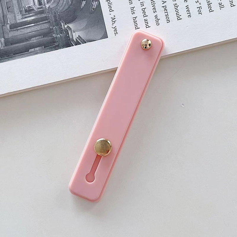 Silikone Finger Grip / Strap til Smartphone-Lyserød