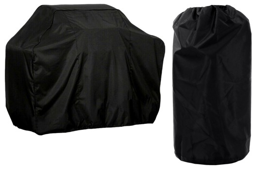 Pakke m. Vandtæt Grill Overtræk 145 x 117 x 61 cm & Overtræk til Gasflaske 10 / 11 kg