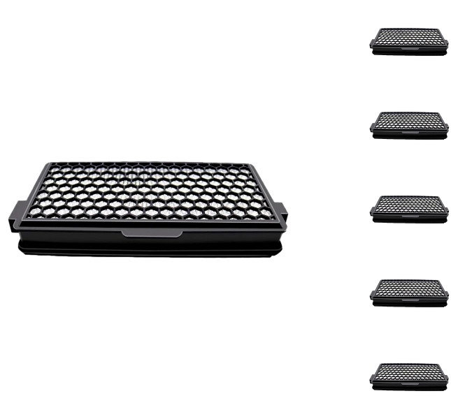5 stk. HEPA Filter til Miele Compact C1 / C2 & Black Pearl 5000