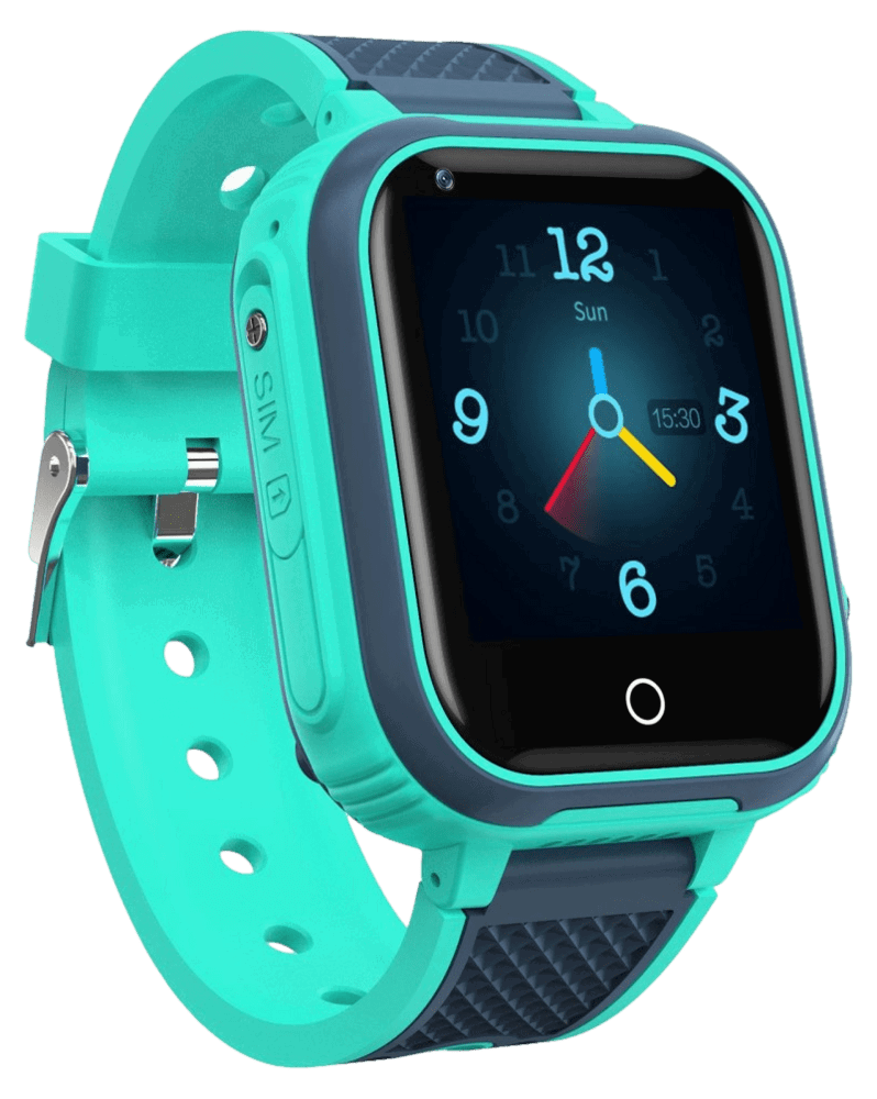G12 Smartwatch til børn med GPS-Turkis
