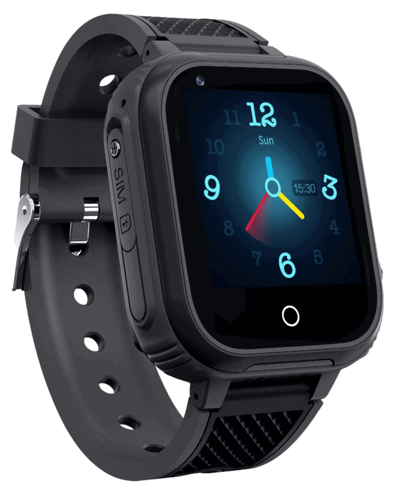 G12 Smartwatch til børn med GPS-Sort