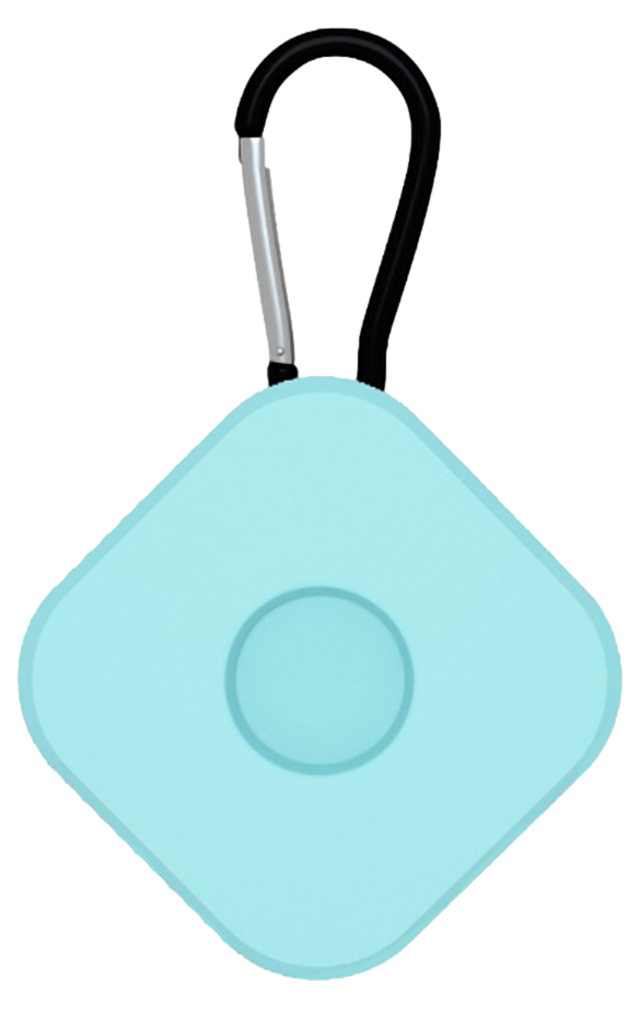 Stødabsorberende Silikone Cover til Apple AirTags-Blå