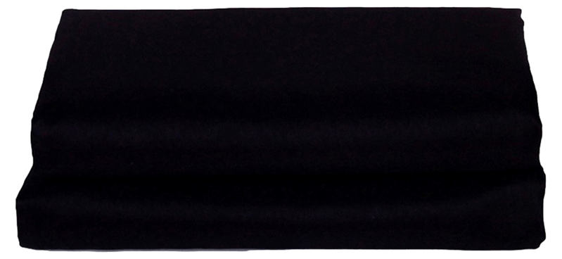 Fotobaggrund i Stof 300 x 200 cm -Sort