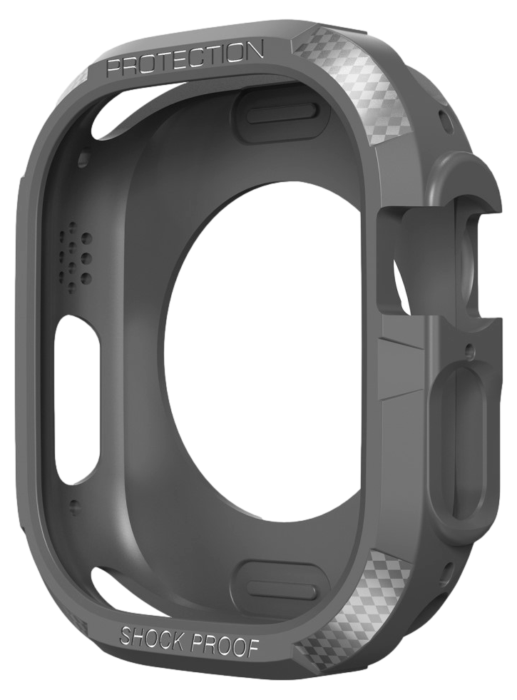 Carbon Fiber TPU Cover til Apple Watch Ultra / Ultra 2 / Ultra 3