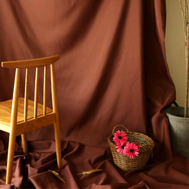 Foto Baggrund i Stof 300 x 300 cm-Brun