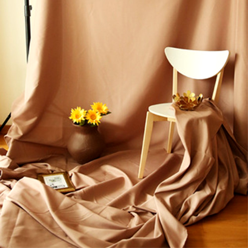 Foto Baggrund i Stof 300 x 300 cm-Beige