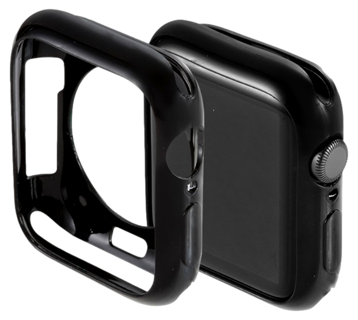 Silikone Cover til Apple Watch 42/44mm-Sort