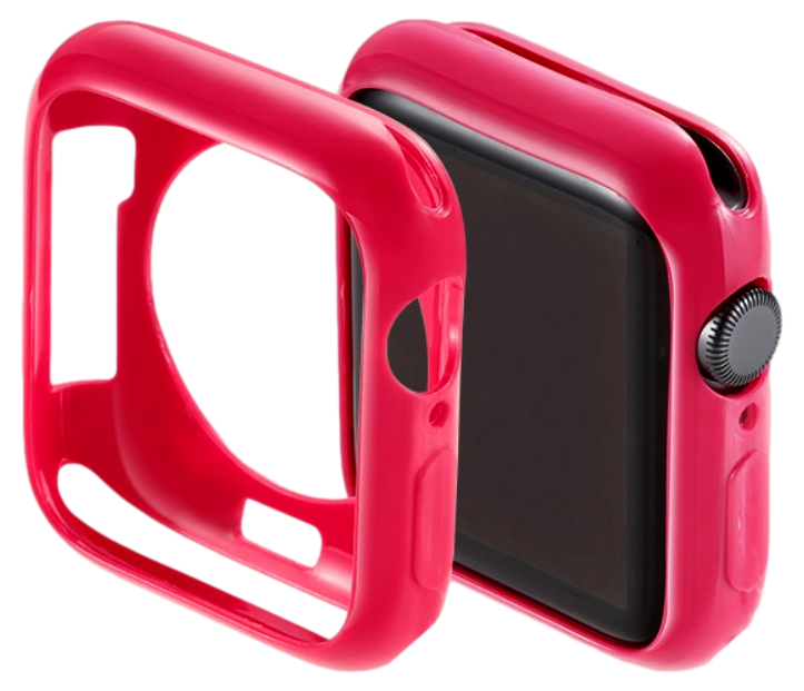Silikone Cover til Apple Watch 42/44mm-Pink