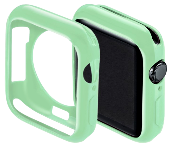 Silikone Cover til Apple Watch 42/44mm-Lysegrøn