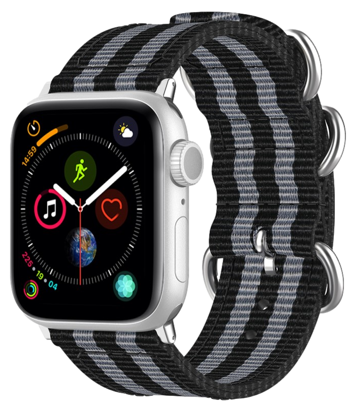 Nato Nylon rem til Apple Watch 3 - 42mm