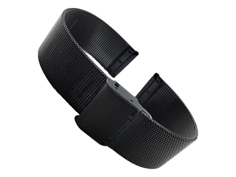 Madusha Mesh rem til 16 mm-Sort