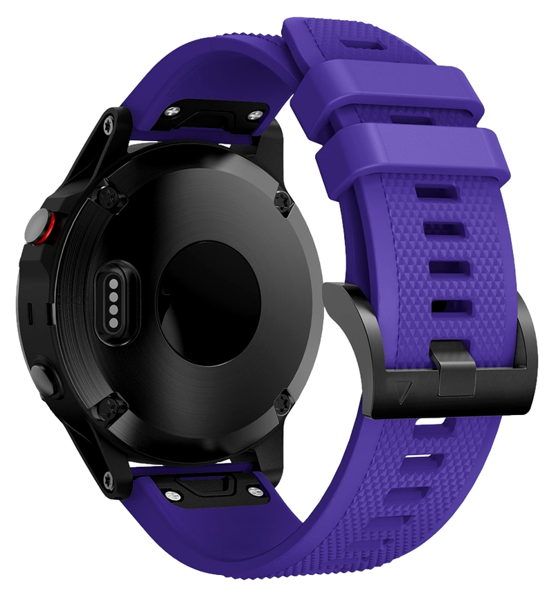 Adley Silikone Rem til Garmin Quatix 5 / 6 - Lilla