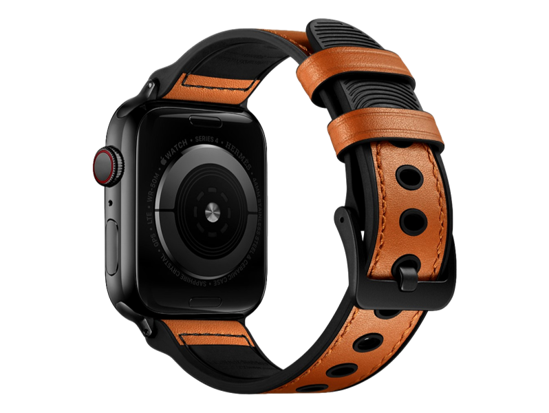 Nanxing Læderrem til Apple Watch SE (2022/2023) 44mm