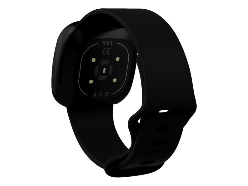 Silikone Rem til Fitbit Versa 3 / 4 / Sense / Sense 2 - Str. L