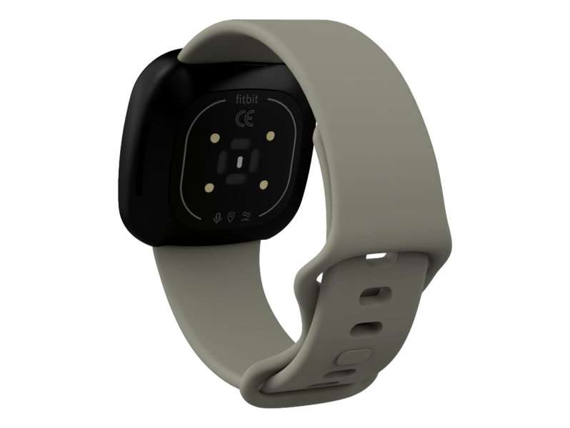 Silikone Rem til Fitbit Versa 3 / 4 / Sense / Sense 2 - Str. L