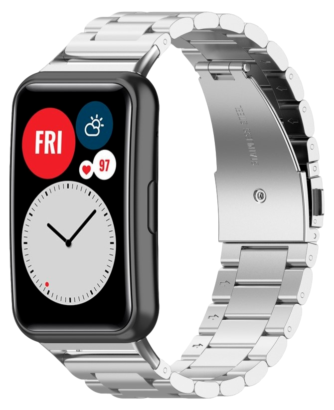 Bolzano rem i rustfrit stål til Huawei Watch Fit / Fit Elegant