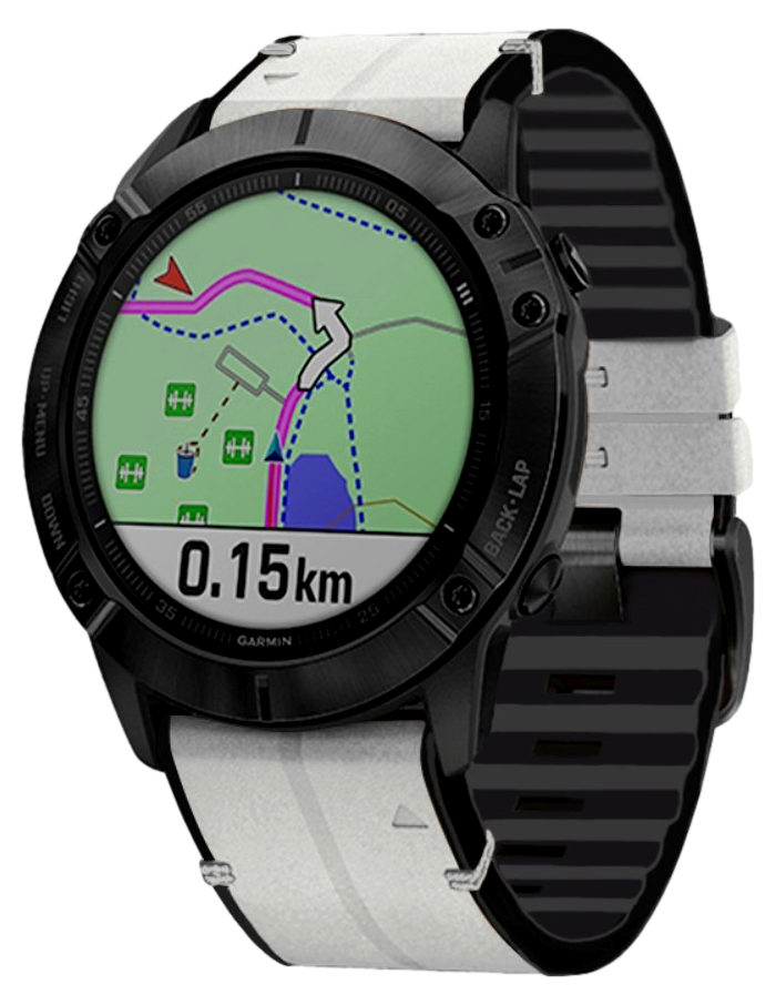 Læder Rem til Garmin Fenix 8 / E - 47mm