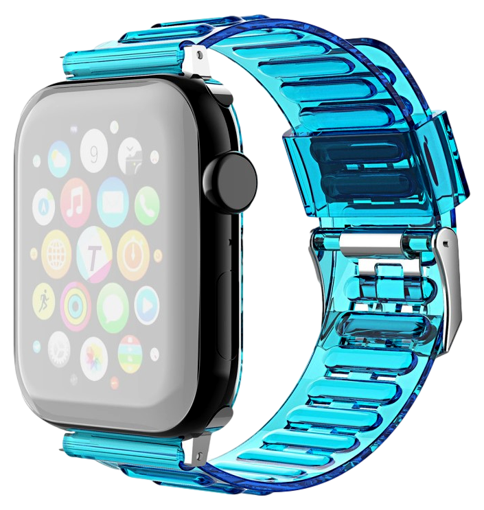 Manino Silikone Rem til Apple Watch 2 - 38mm - Blå