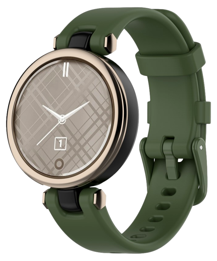 Silicone Rem til Garmin Lily-Mørkegrøn