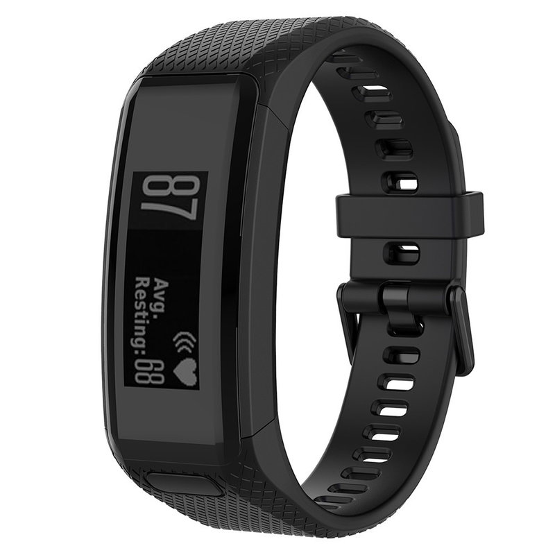 Silicone rem til Garmin Vivosmart HR-Sort