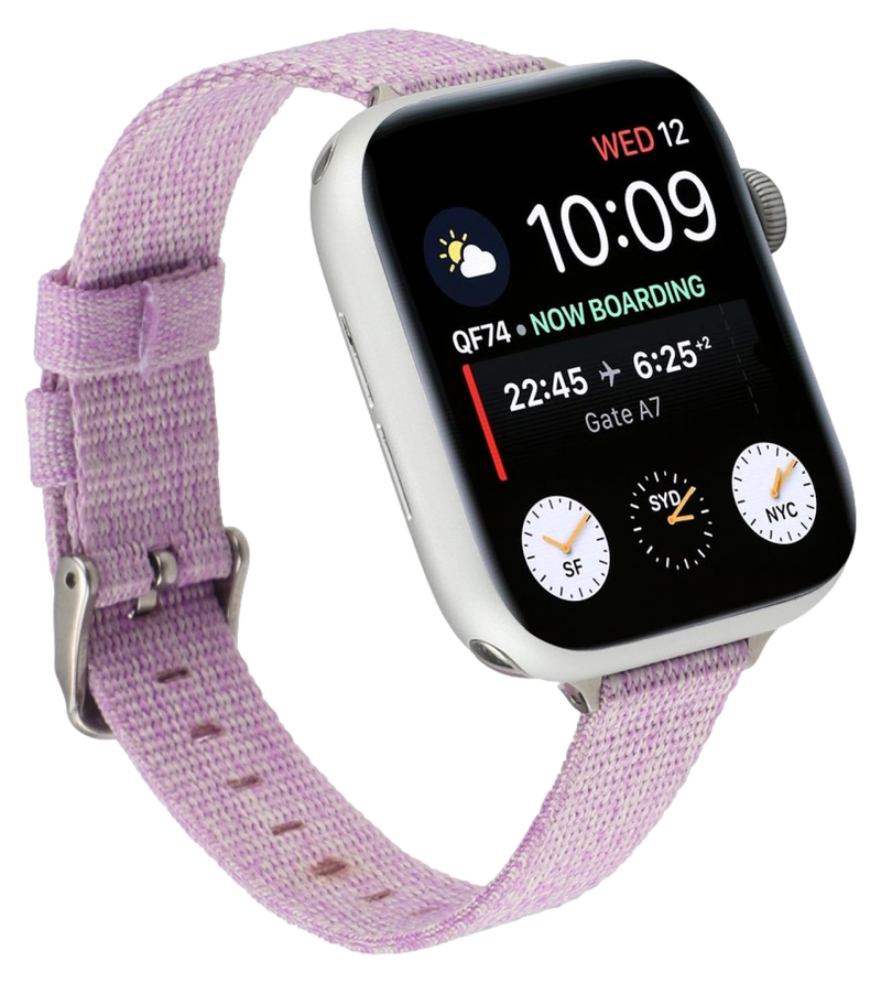 Zola nylon rem til Apple Watch 2 - 42mm - Lilla