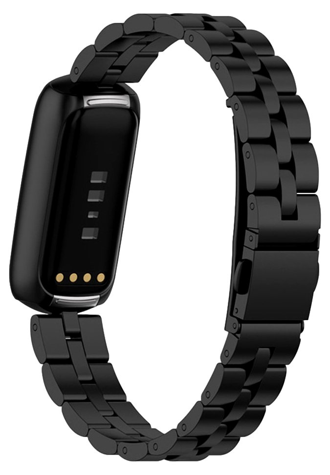 Rustfri Stål Rem til Fitbit Luxe-Sort