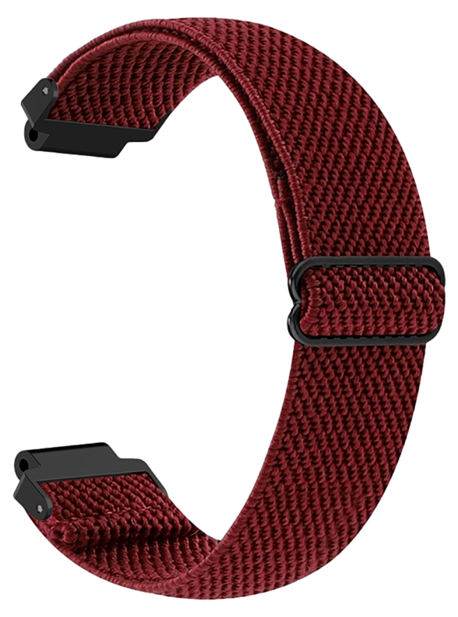 Elastisk Nylon Rem til Garmin Forerunner 220/230/235 / 620/630 & 735XT-Rød
