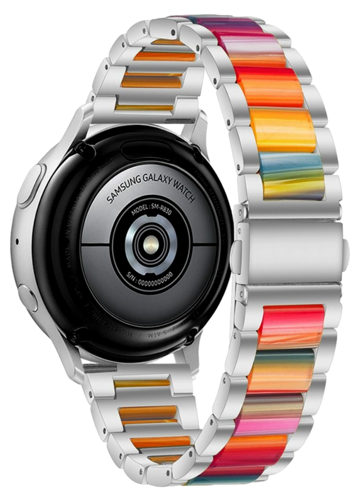 Zaharra Rem til Huawei Watch GT 2 42mm - Sølv