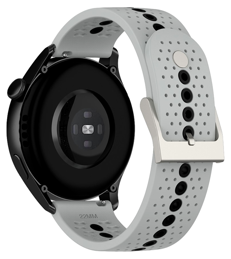 Venezia Silikone Rem til Garmin Forerunner 265 46mm / 965 - Grå