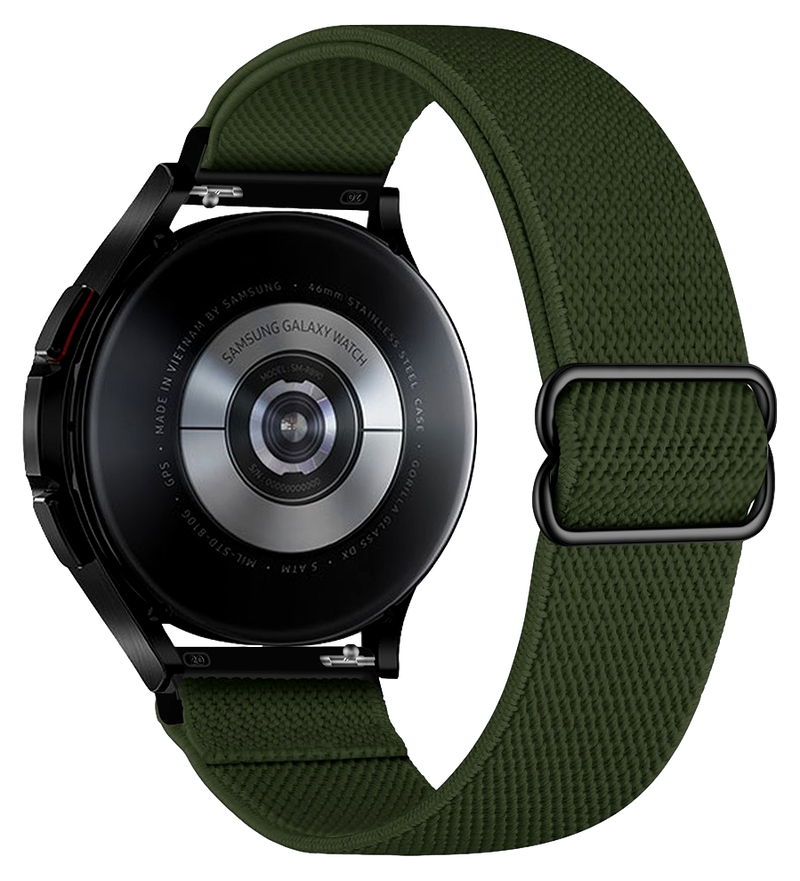 Viso Nylon Rem til OnePlus Watch - Mørkegrøn