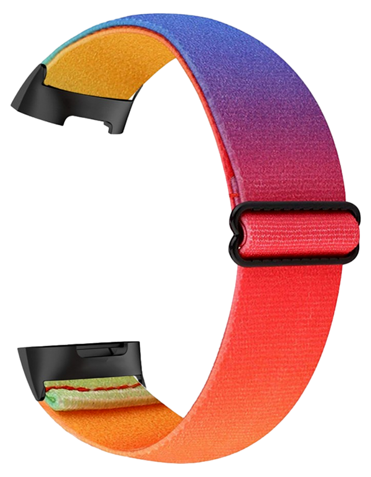 Nylon Rem til Fitbit Charge 5 / 6-Multifarvet