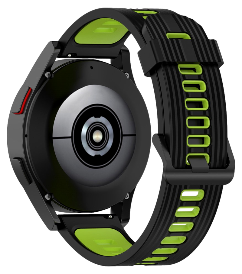 Mantova Silikone Rem til Samsung Galaxy Watch 4 40/44mm - Lysegrøn