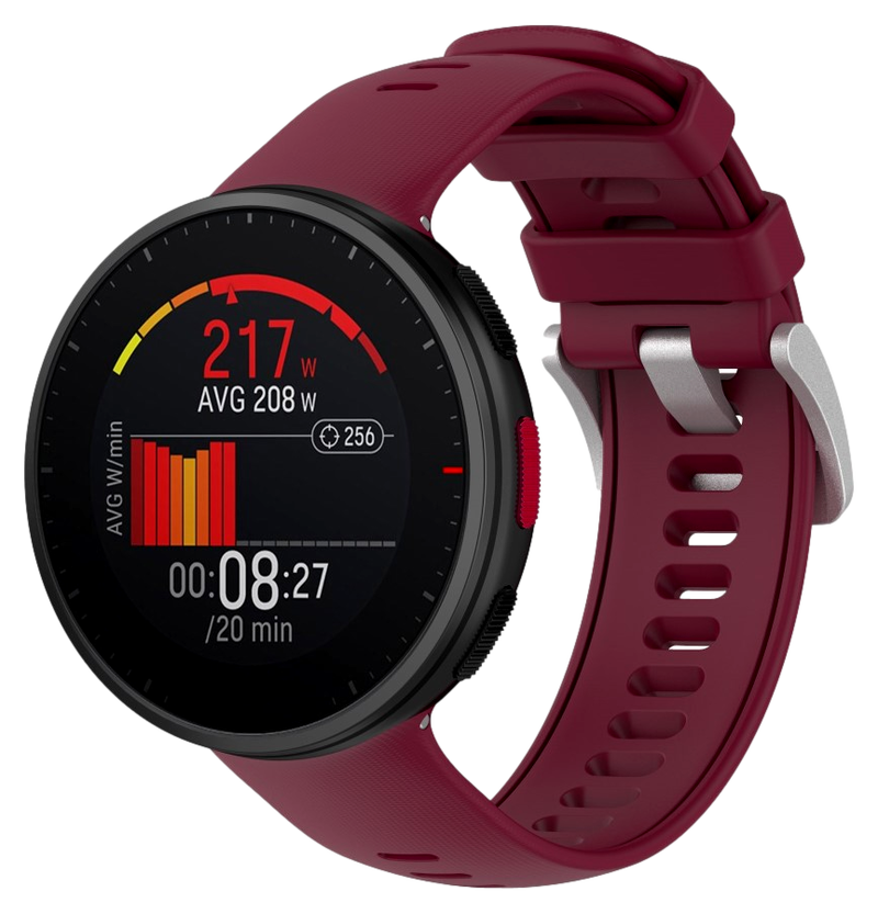 Silikone Rem til Polar Vantage V3 - Rød