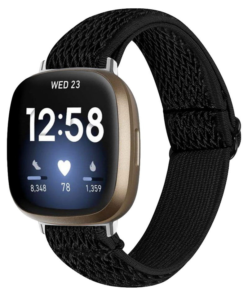 Flettet Nylon Rem til Fitbit Sense / Versa 3