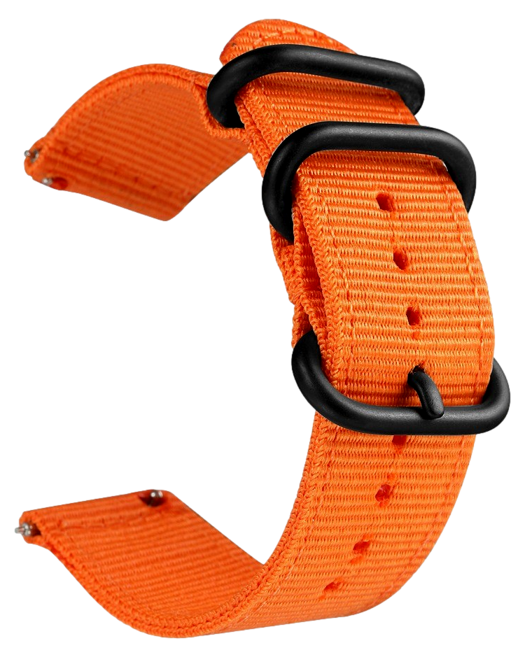 Nato Nylon Urrem 18 mm-Orange