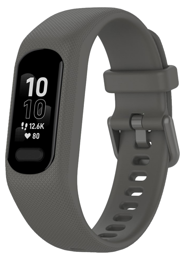 Silikone Rem til Garmin Vivosmart 5-Grå