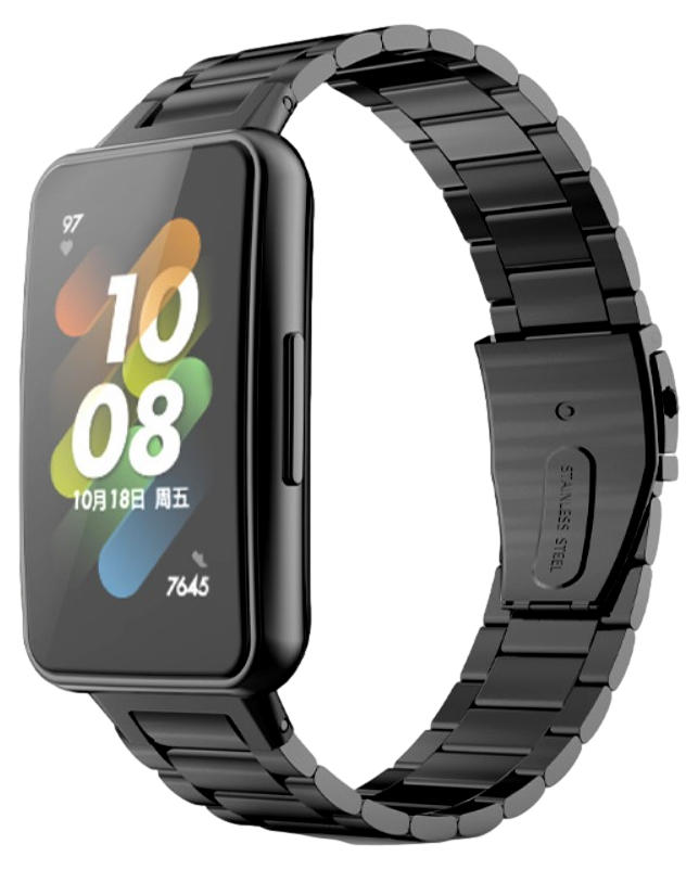 Rem i Rustfrit stål til Huawei Band 7