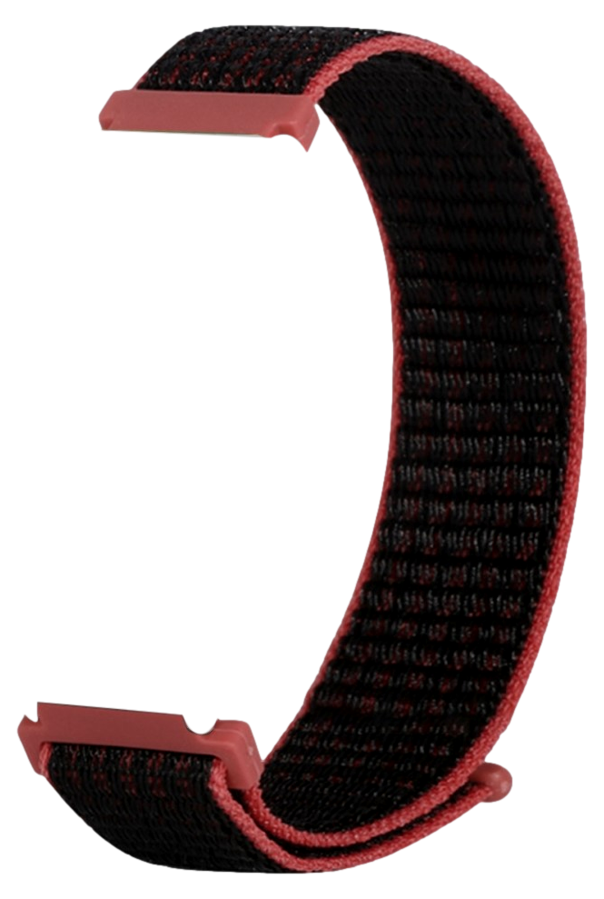 Suwon Velcro Rem til 16 mm - Rød