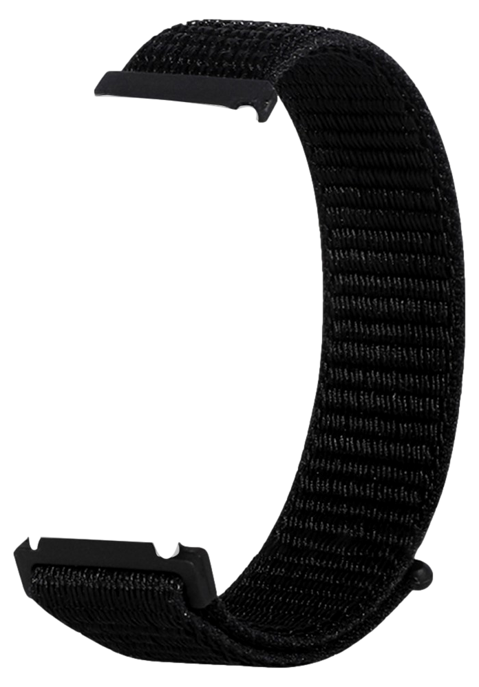 Suwon Velcro Rem til 16 mm-Sort