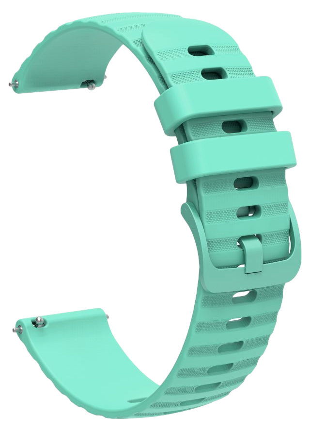 Silikone Rem til Sport 18 mm - Turkis