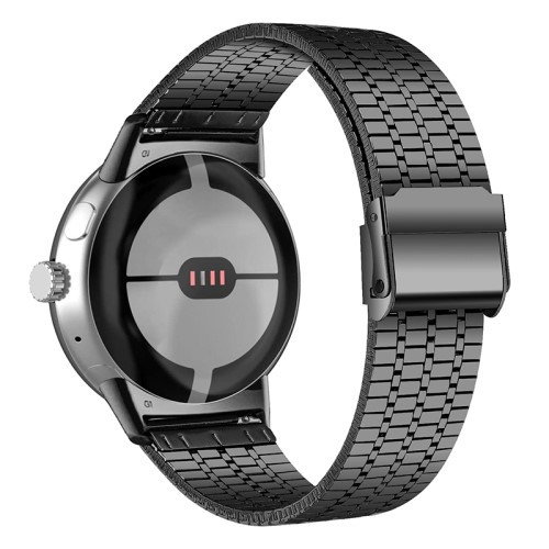 Rem i Rustfrit Stål til Google Pixel Watch 2/3 41mm - Sort