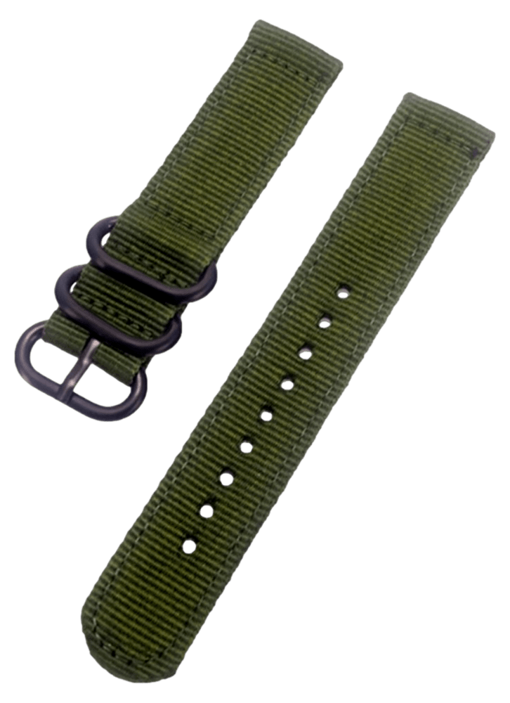 Nato Rem til Samsung Galaxy Watch 3 (41mm) / 4 (40/44mm) / 4 Classic (42/46mm) / 5 (40/44mm) / 5 Pro