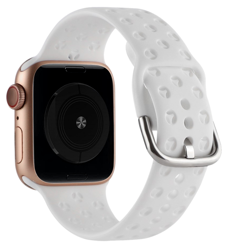 Hullet Silikone Sportsrem til Apple Watch 1 / 2 / 3 - 42mm