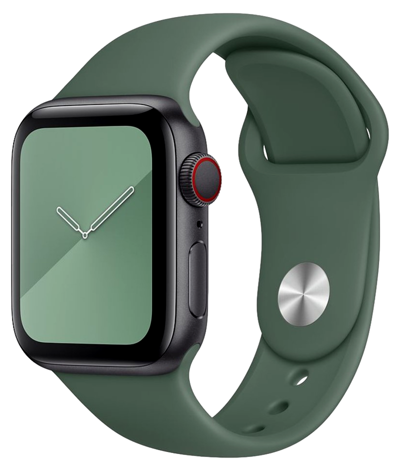 Sportsrem til Apple Watch 2 38mm & 42mm - Mørkegrøn - 42 / 44 / 45 mm