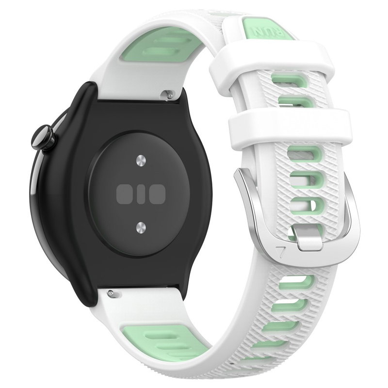 Silikone Sports Rem til Garmin Forerunner 265S - Hvid