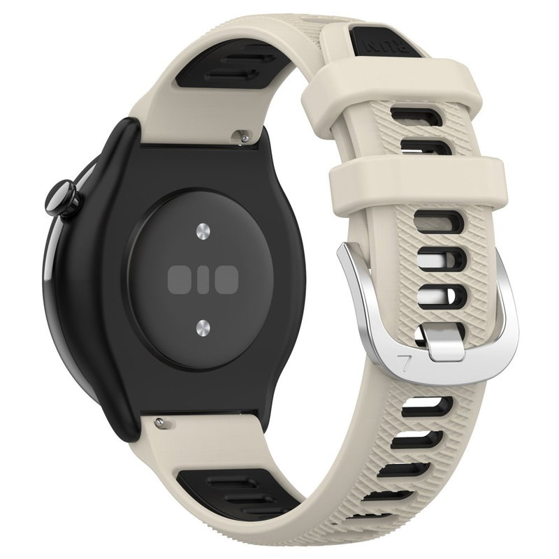 Silikone Sports Rem til Garmin Forerunner 265S - Beige