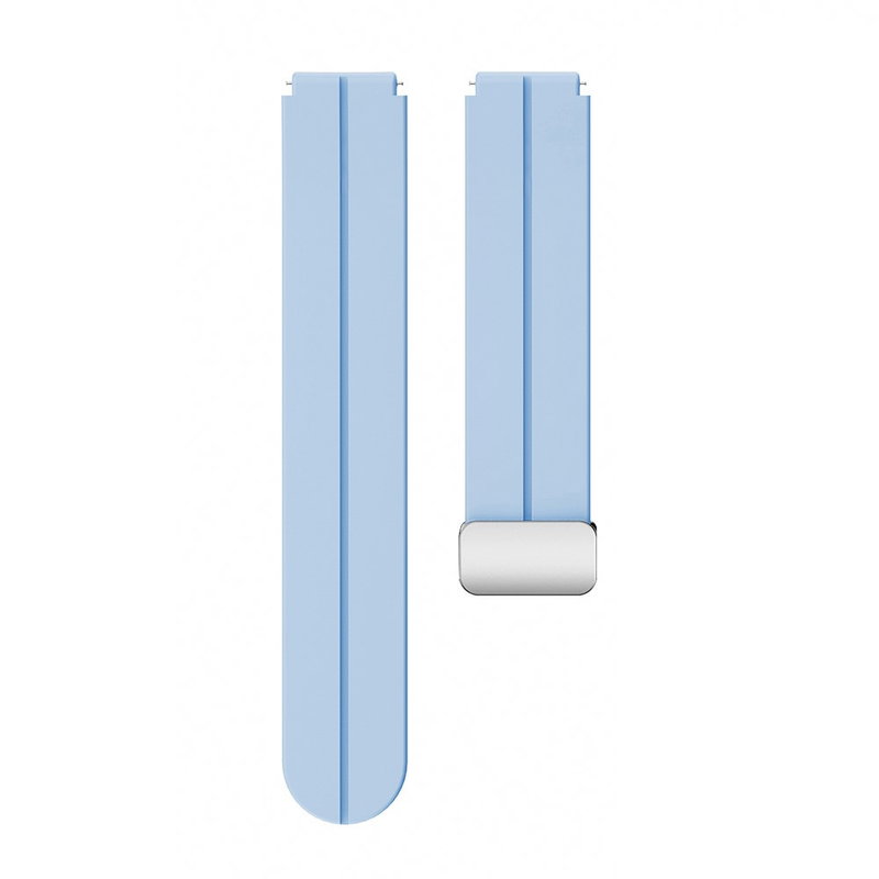 Siporiti Silikone Rem til Garmin Venu 2S (40mm) / Venu 3S (41mm) / Vivomove 3S / Vivoactive 4S - Lyseblå