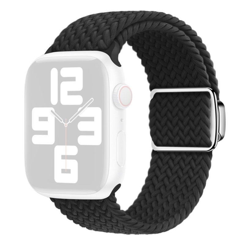 Nylon Sportsrem til Apple Watch 5 - 40mm - Sort